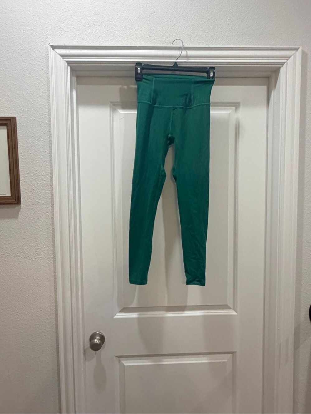 Free People FP Movement Green High Rise Seamless Ribbed Active Leggings Pants S